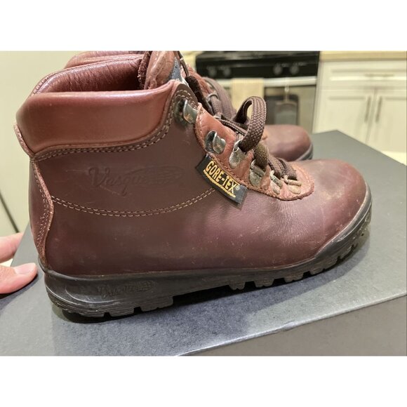 Vtg VASQUE 7936 Skywalk Gore-Tex Hiking Mountaineering Boots Womens Sz 5 M Italy - Picture 10 of 16